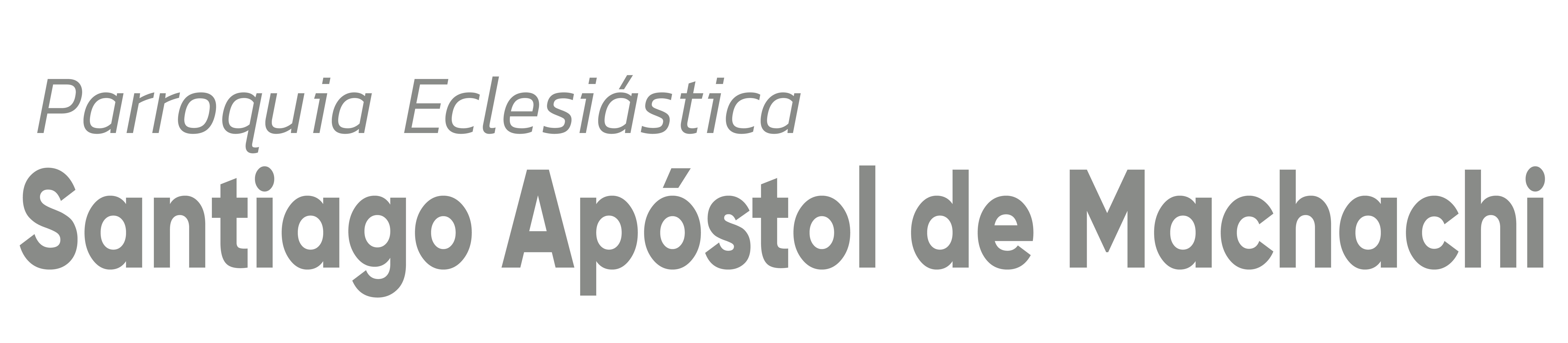 letras parroquia